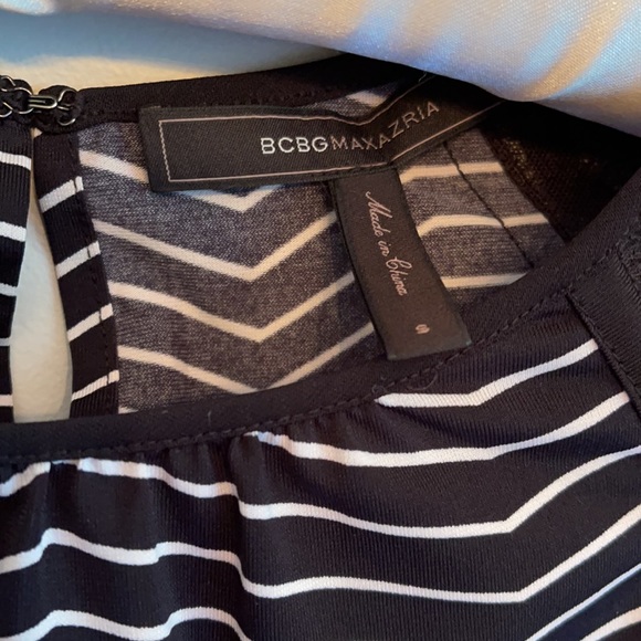 BCBG black and white Dress size small - Picture 5 of 7